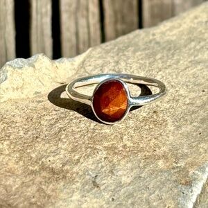 Red Tiger Eye Ring